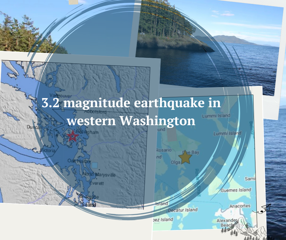 3.2 magnitude earthquake in western Washington